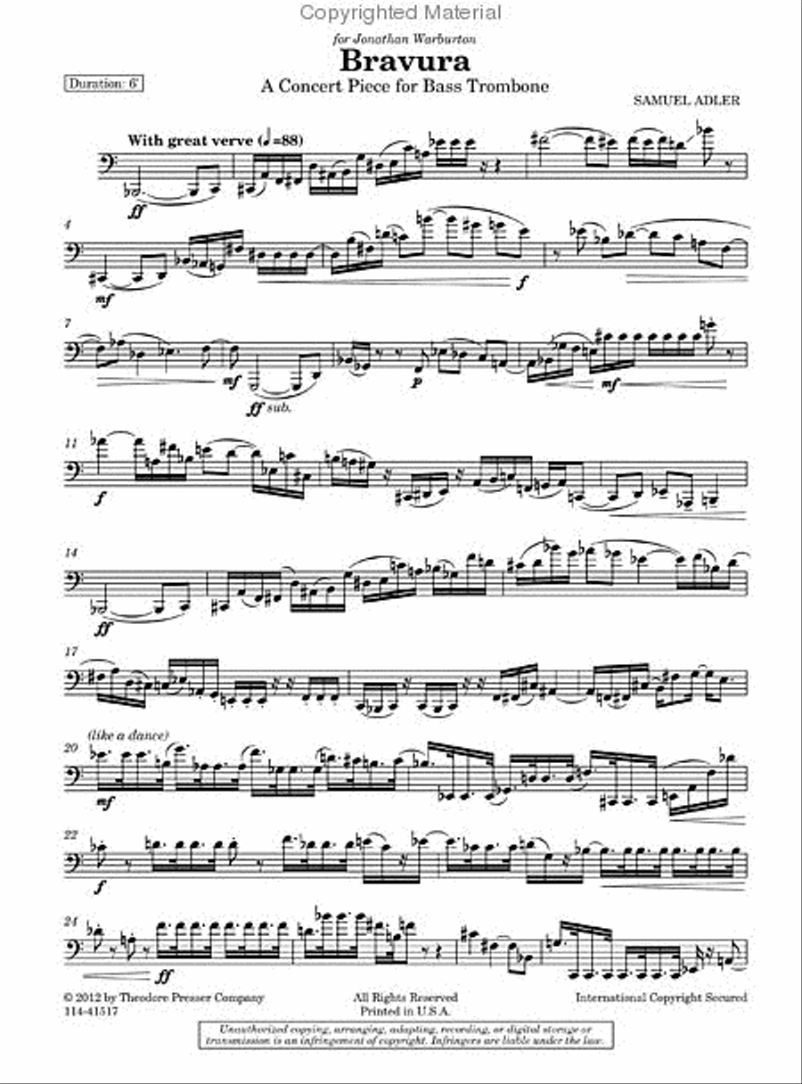 Bravura Chamber Music scores gallery preview page 2