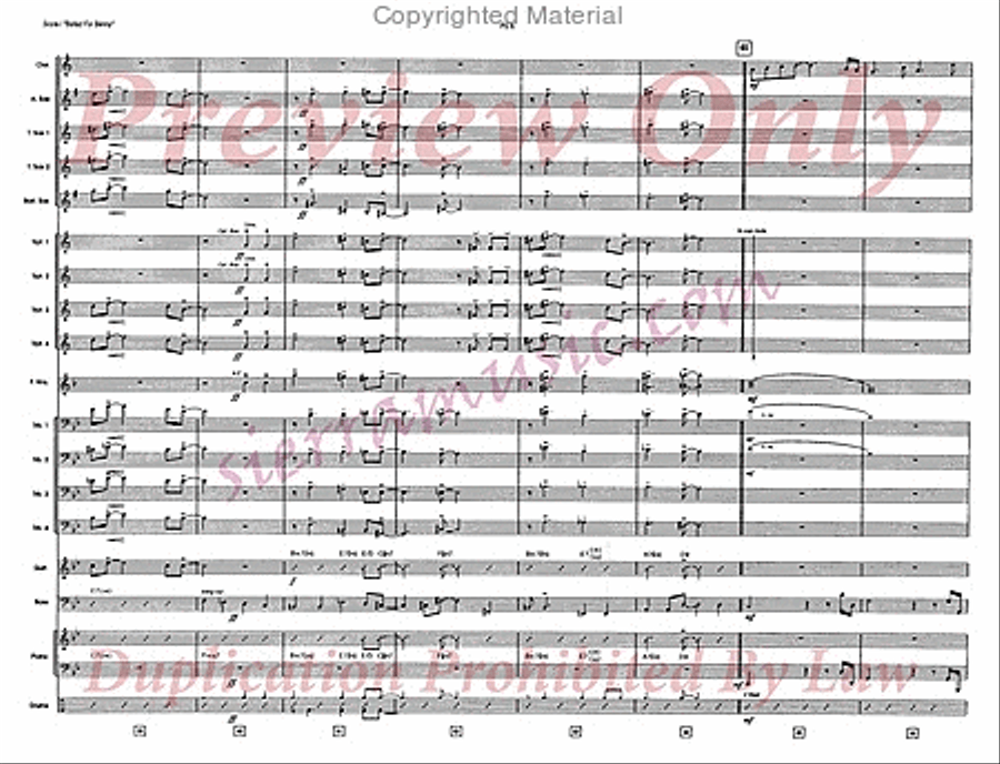 Ballad For Benny Big Band scores gallery preview page 7