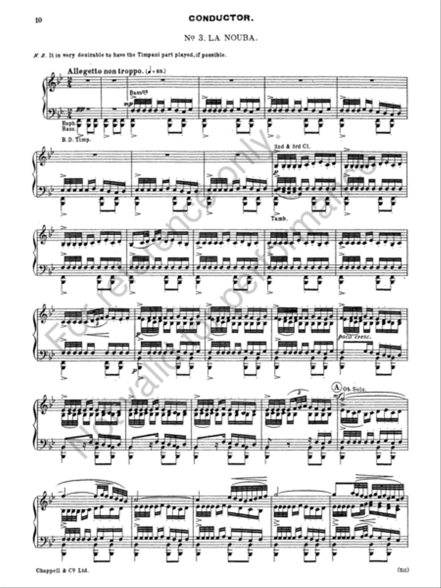 Africaine Concert Band scores gallery preview page 12