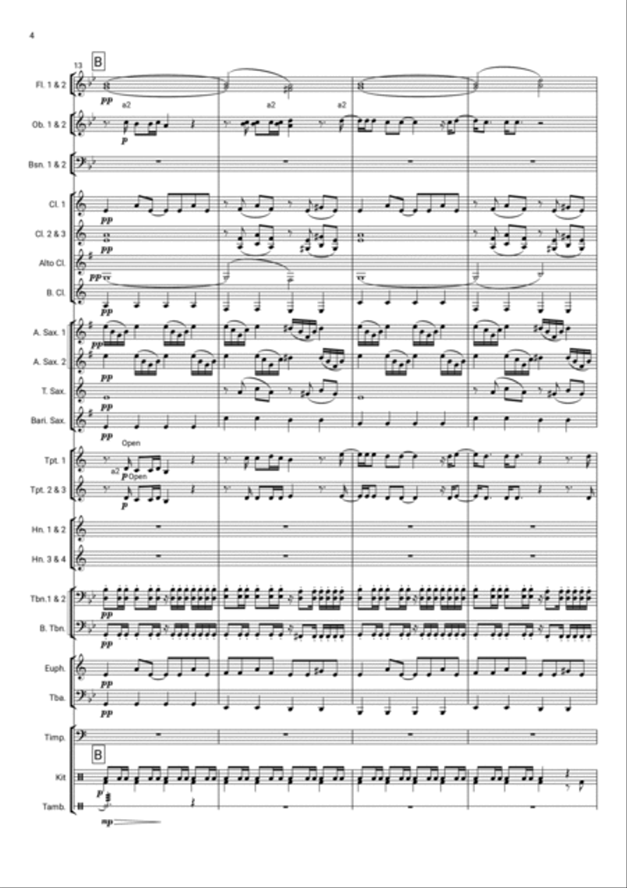Call Me Cruella Concert Band scores gallery preview page 4