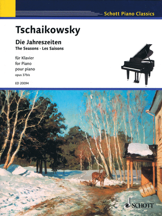 Book cover for The Seasons Op. 37bis