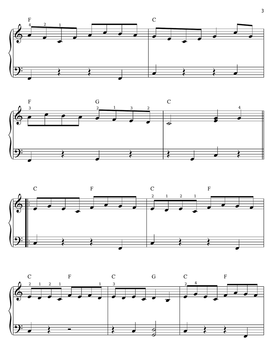 Two Hornpipes (Fisher's Hornpipe) Horn scores gallery preview page 3