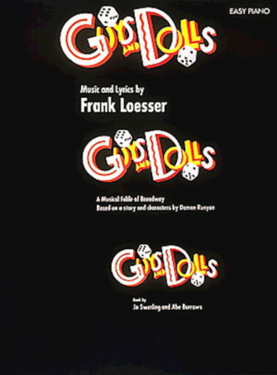 Frank Loesser: Guys & Dolls - Revised - Easy Piano