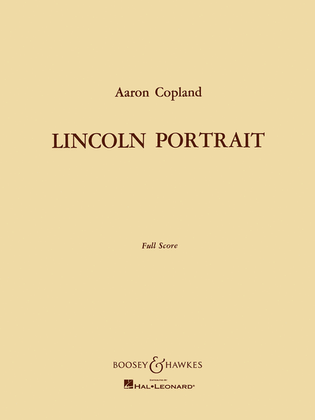 Book cover for Lincoln Portrait