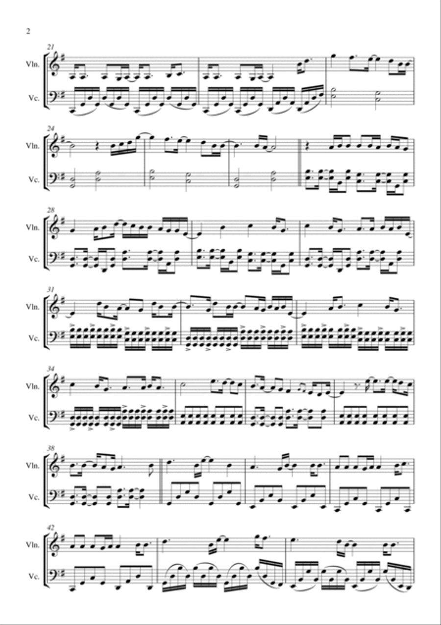 All Of Me Score and Parts scores gallery preview page 3