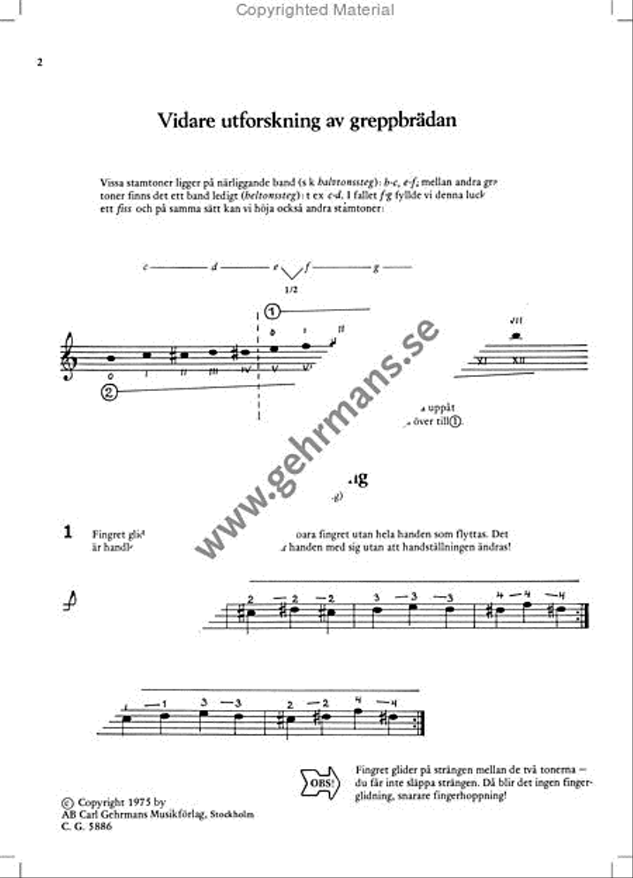 Lar dig spela gitarr 2 Lar dig spela gitarr 2 Guitar scores gallery preview page 2