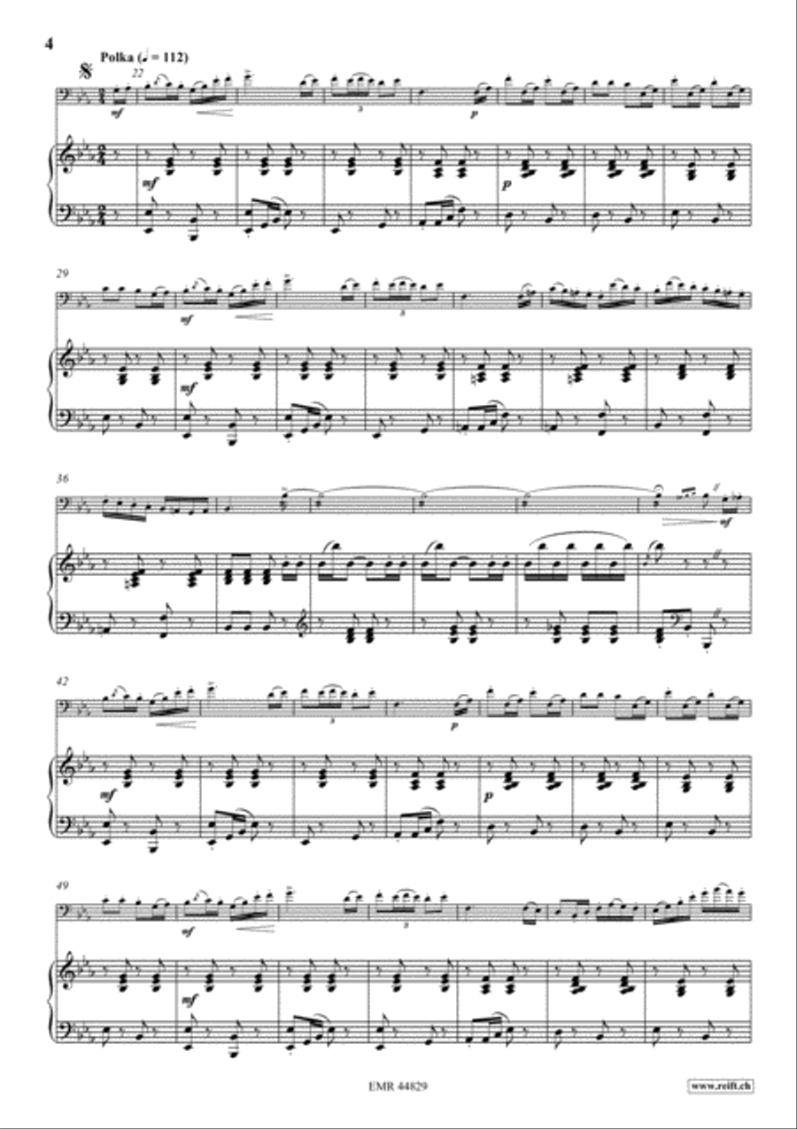 Souvenir de St.-Petersbourg Piano Accompaniment scores gallery preview page 5