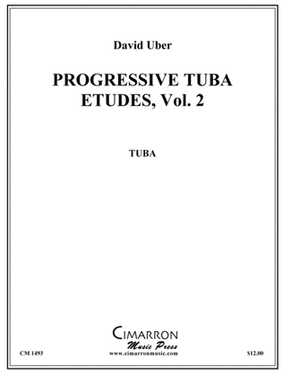 Book cover for Progessive Tuba Etudes, vol. 2