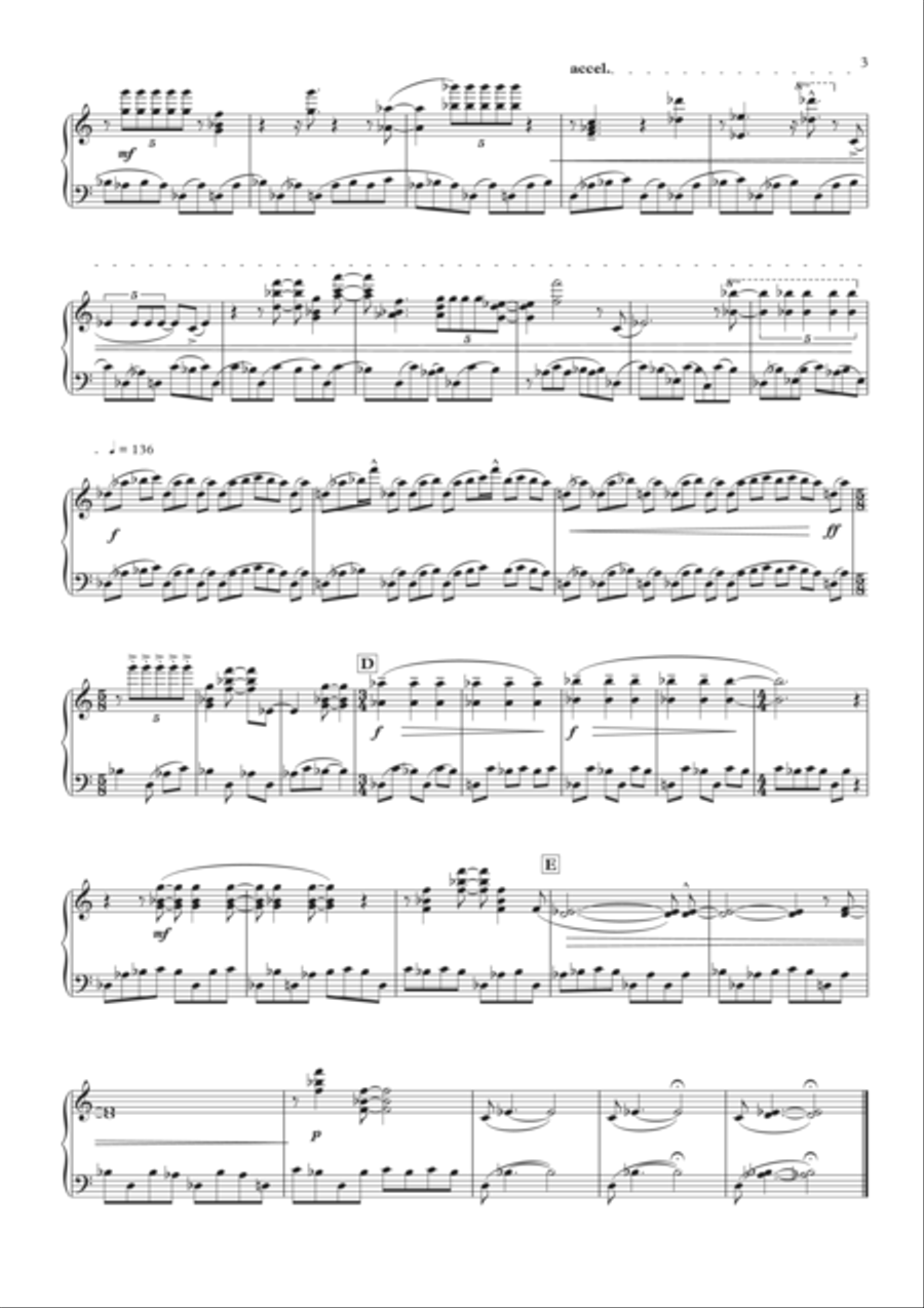 Three Etudes for Piano Three Etudes for Piano Piano Method scores gallery preview page 3