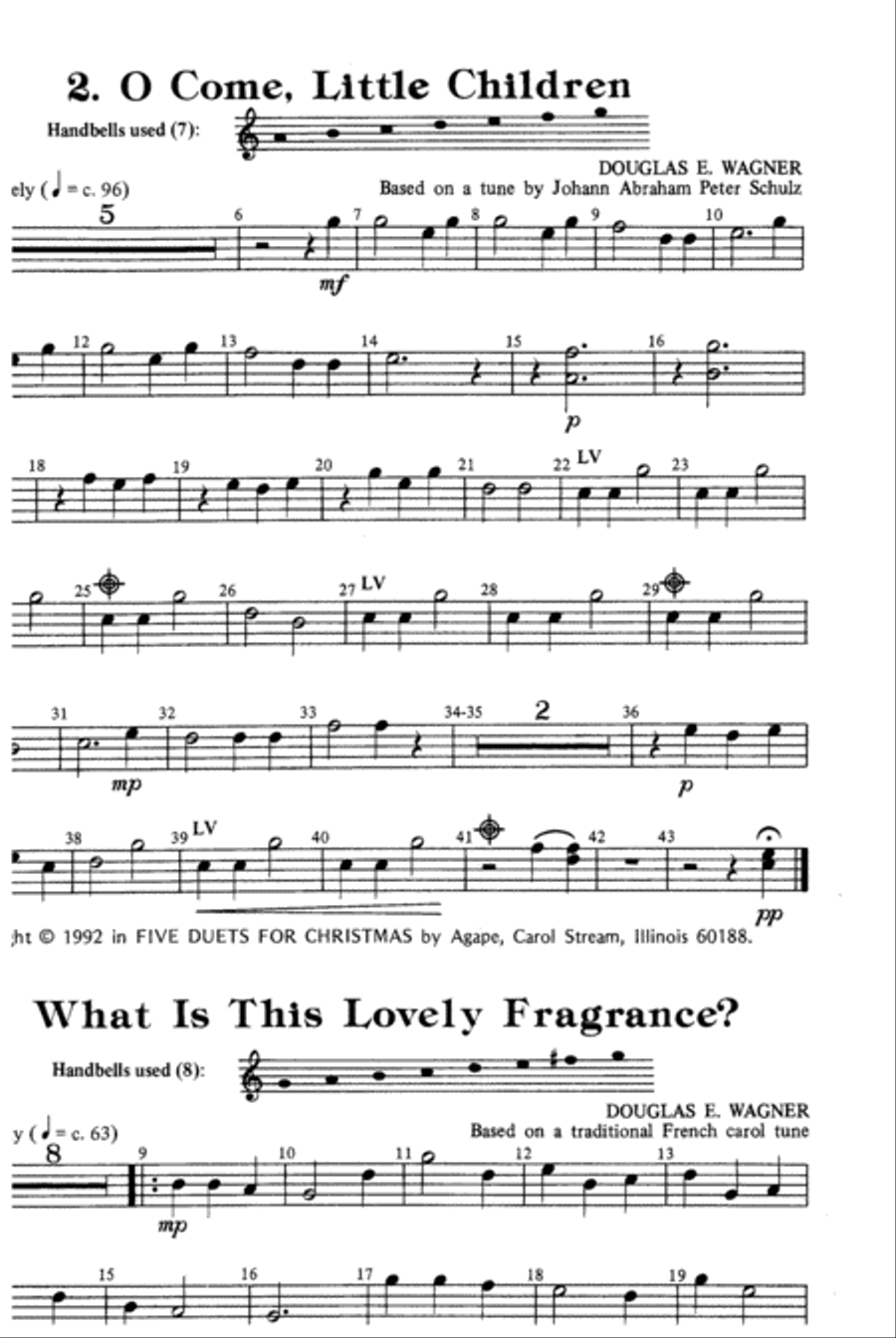Five Duets for Christmas Five Duets for Christmas Percussion scores gallery preview page 23