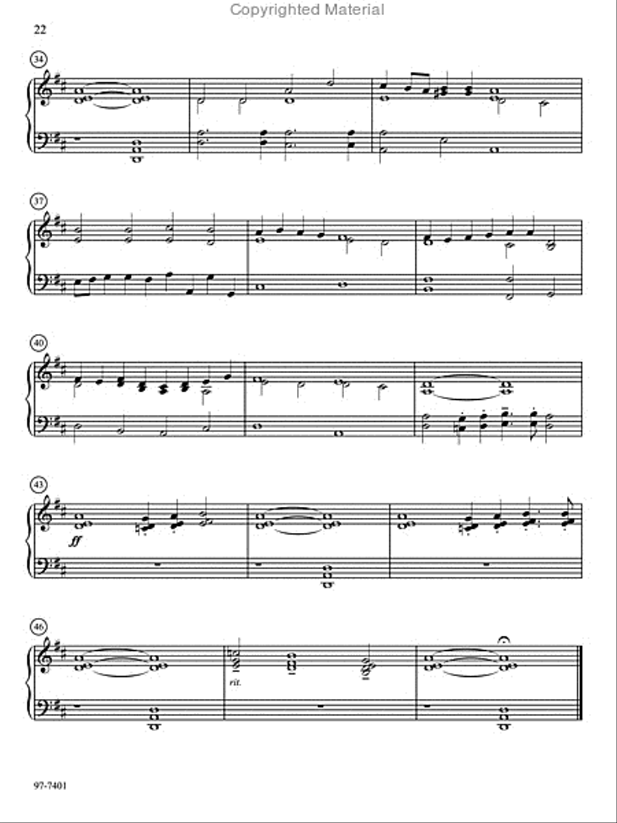 This Wondrous Mystery: Ten Preludes on Communion Hymns for Manuals Organ scores gallery preview page 20