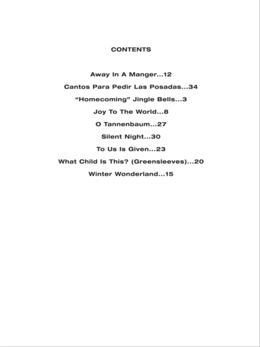 Dave Brubeck -- Selections from A Dave Brubeck Christmas Piano Solo scores gallery preview page 2