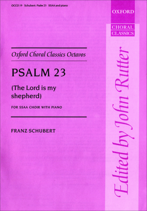 Book cover for Psalm 23 (The Lord is my Shepherd)