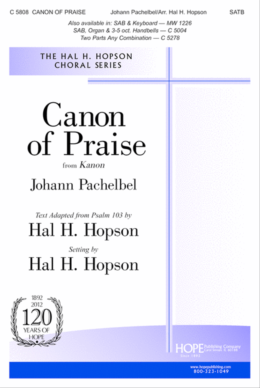 Canon of Praise Choir scores gallery preview page 1