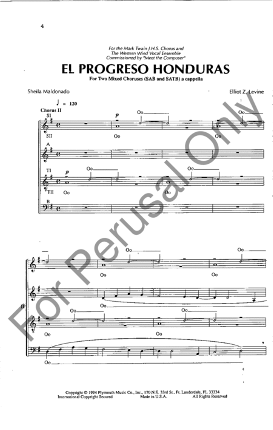El Progreso Honduras El Progreso Honduras 3-Part scores gallery preview page 2