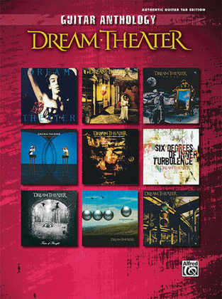 Book cover for Dream Theater - Guitar Anthology