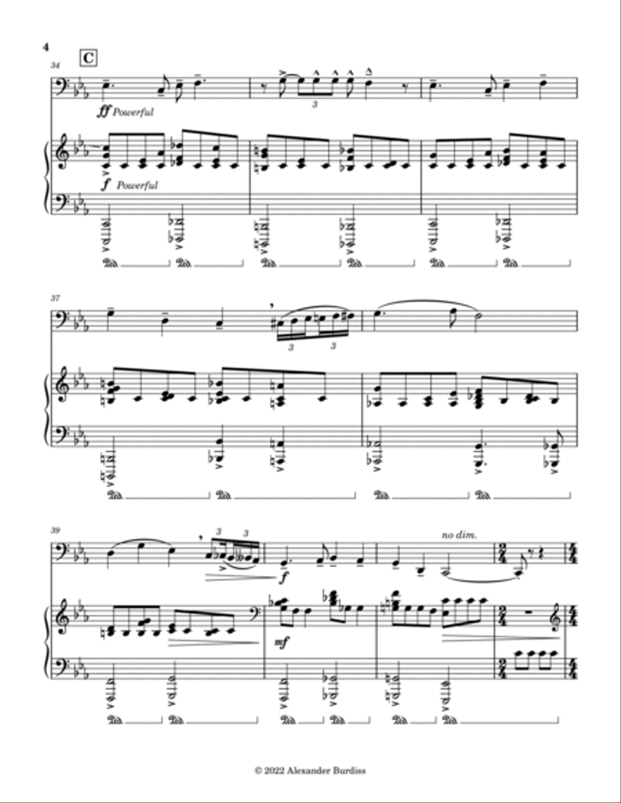 Too Much For Our Thirst (Tuba and Piano)