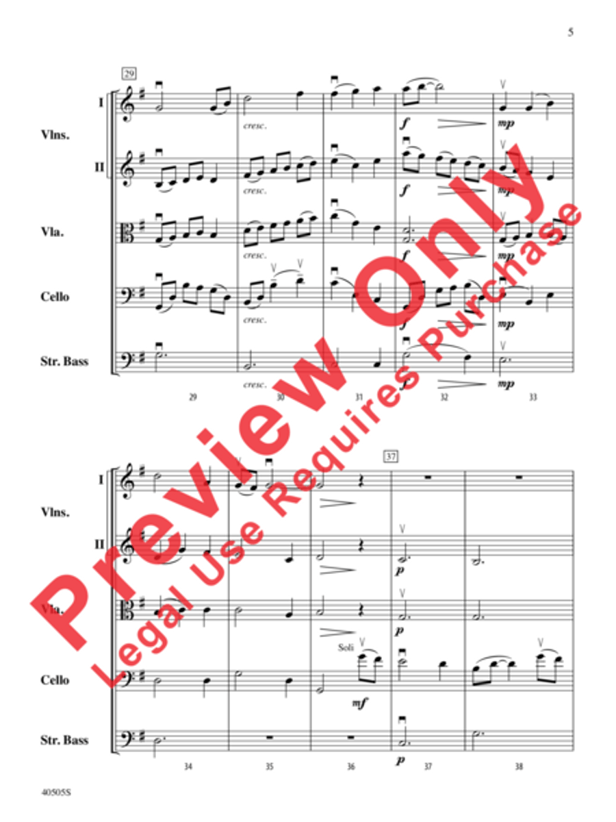 A Fiddler's Fancy String Orchestra scores gallery preview page 6