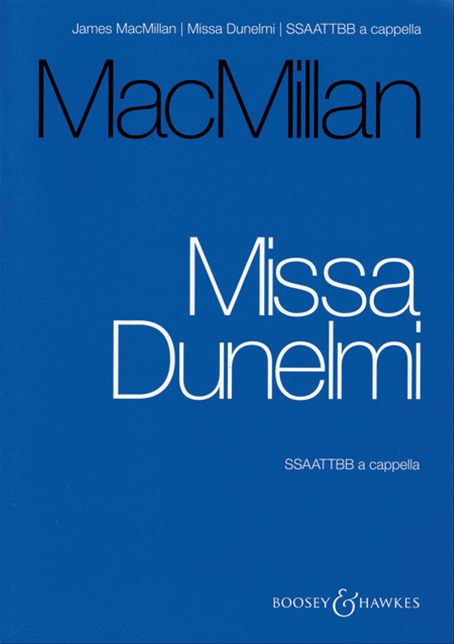 Missa Dunelmi Missa Dunelmi SSAATTBB scores gallery preview page 1