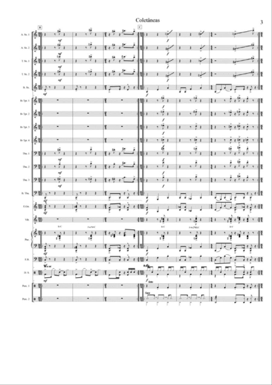 Coletâneas Coletâneas Jazz Ensemble scores gallery preview page 3