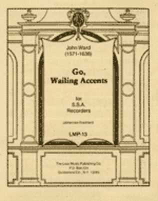 Book cover for Go, Wailing Accents