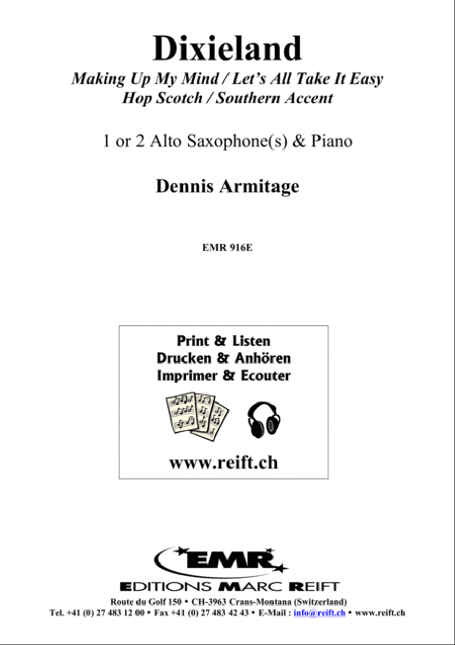 Dixieland Alto Saxophone scores gallery preview page 2