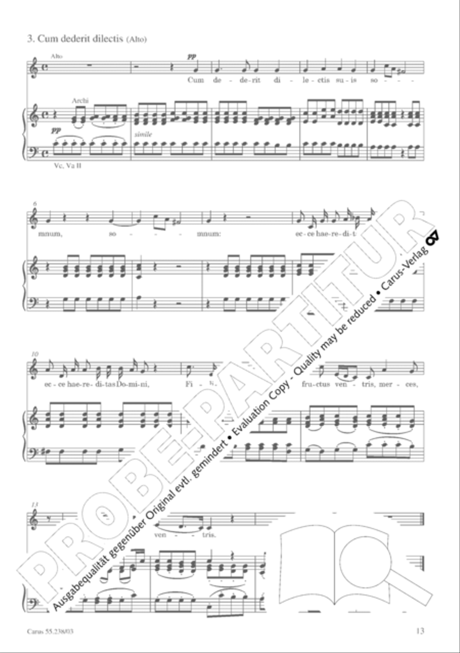 Nisi Dominus Nisi Dominus SSATB scores gallery preview page 16