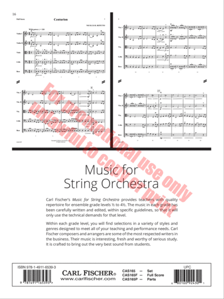 Pachelbel's Rhapsody Pachelbel's Rhapsody Orchestra scores gallery preview page 16
