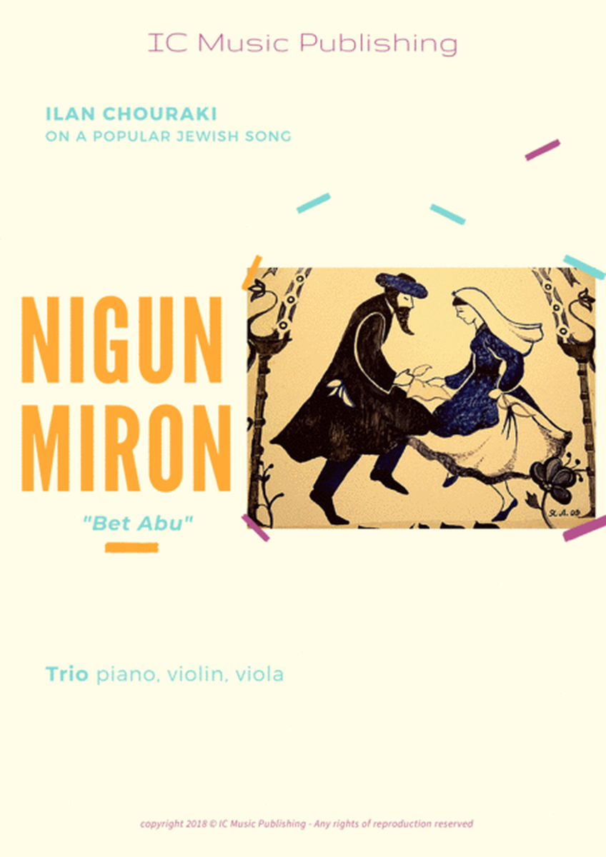 Nigun Miron Bet Abu for piano, violin, viola image number null