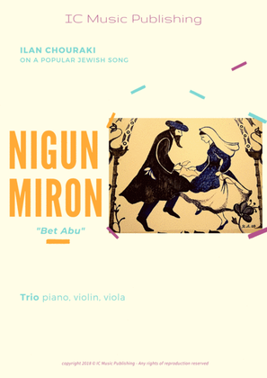 Nigun Miron Bet Abu for piano, violin, viola