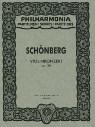 Book cover for Violin Concerto, Op. 36