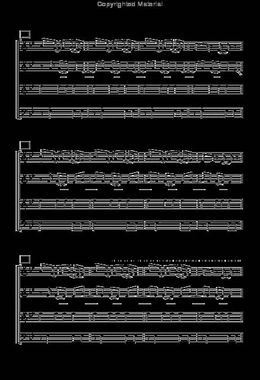 It Takes a Village - SATB Octavo 4-Part scores gallery preview page 5