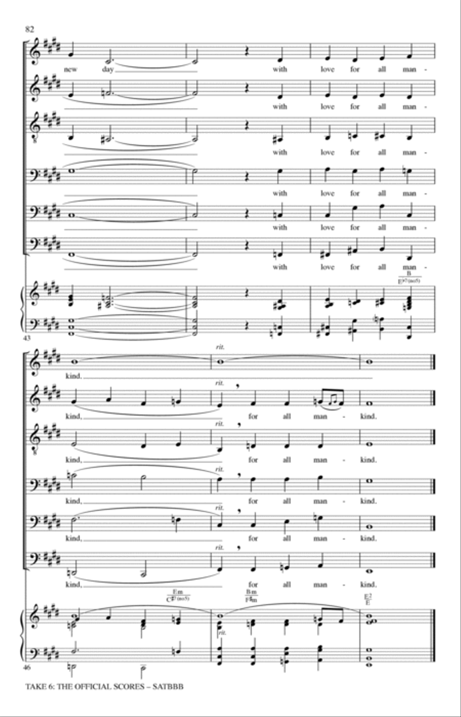 A Quiet Place A Cappella scores gallery preview page 9