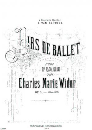 Book cover for Airs de ballet