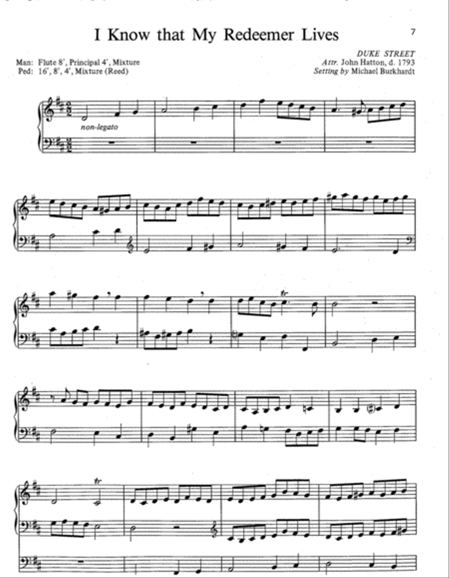 Five Easter Season Hymn Improvisations, Set 1 Organ scores gallery preview page 3