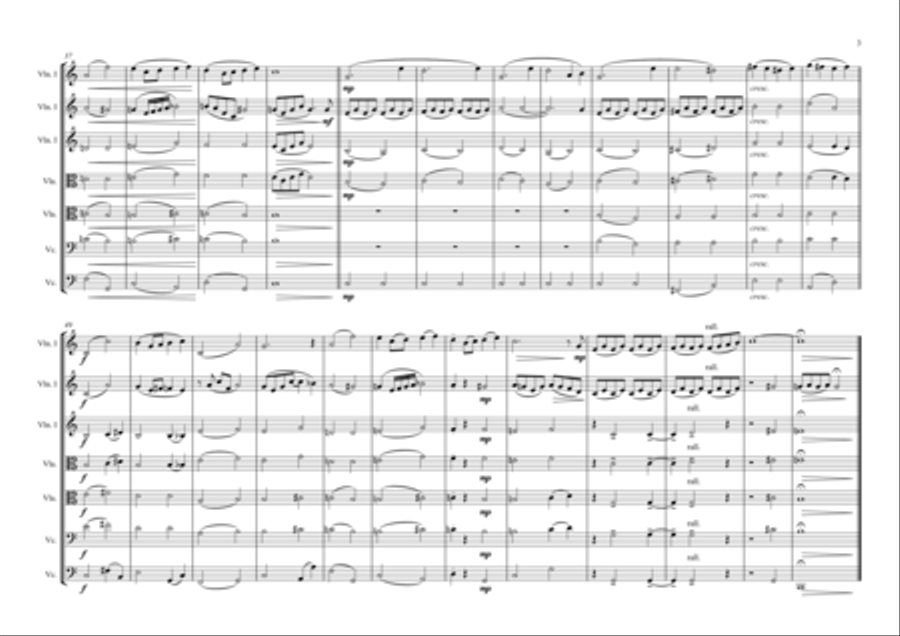 Over The Rainbow Over The Rainbow String Quintet scores gallery preview page 3