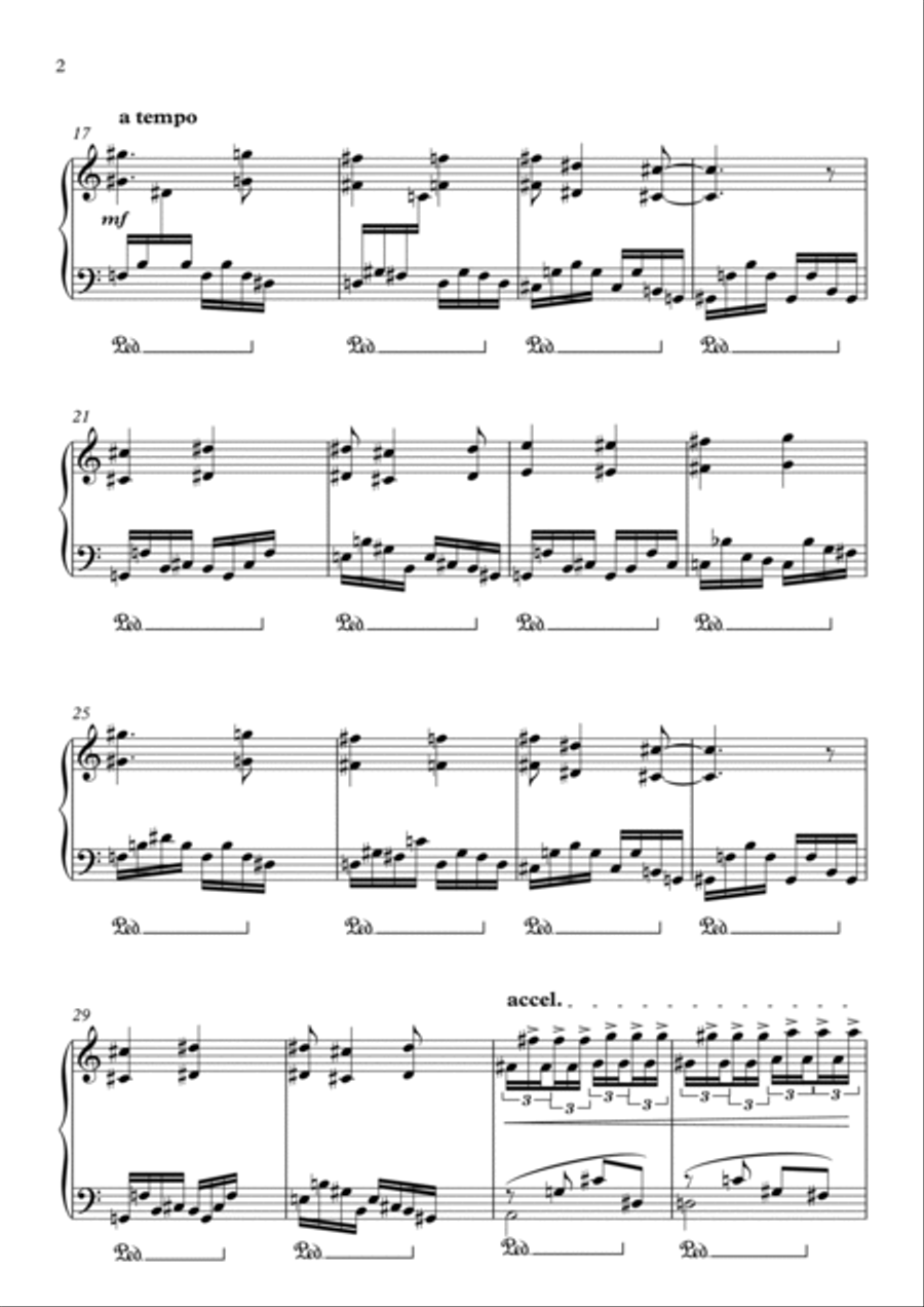 Carlo F. Defranceschi: HABITUDES (ES-20-130) Piano Solo scores gallery preview page 4