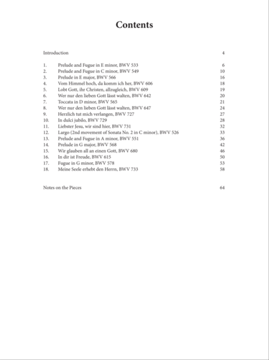 Oxford Bach Books for Organ: Manuals and Pedals, Book 2 Organ scores gallery preview page 2