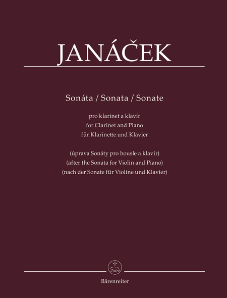 Leos Janacek : Sonata for Clarinet and Piano