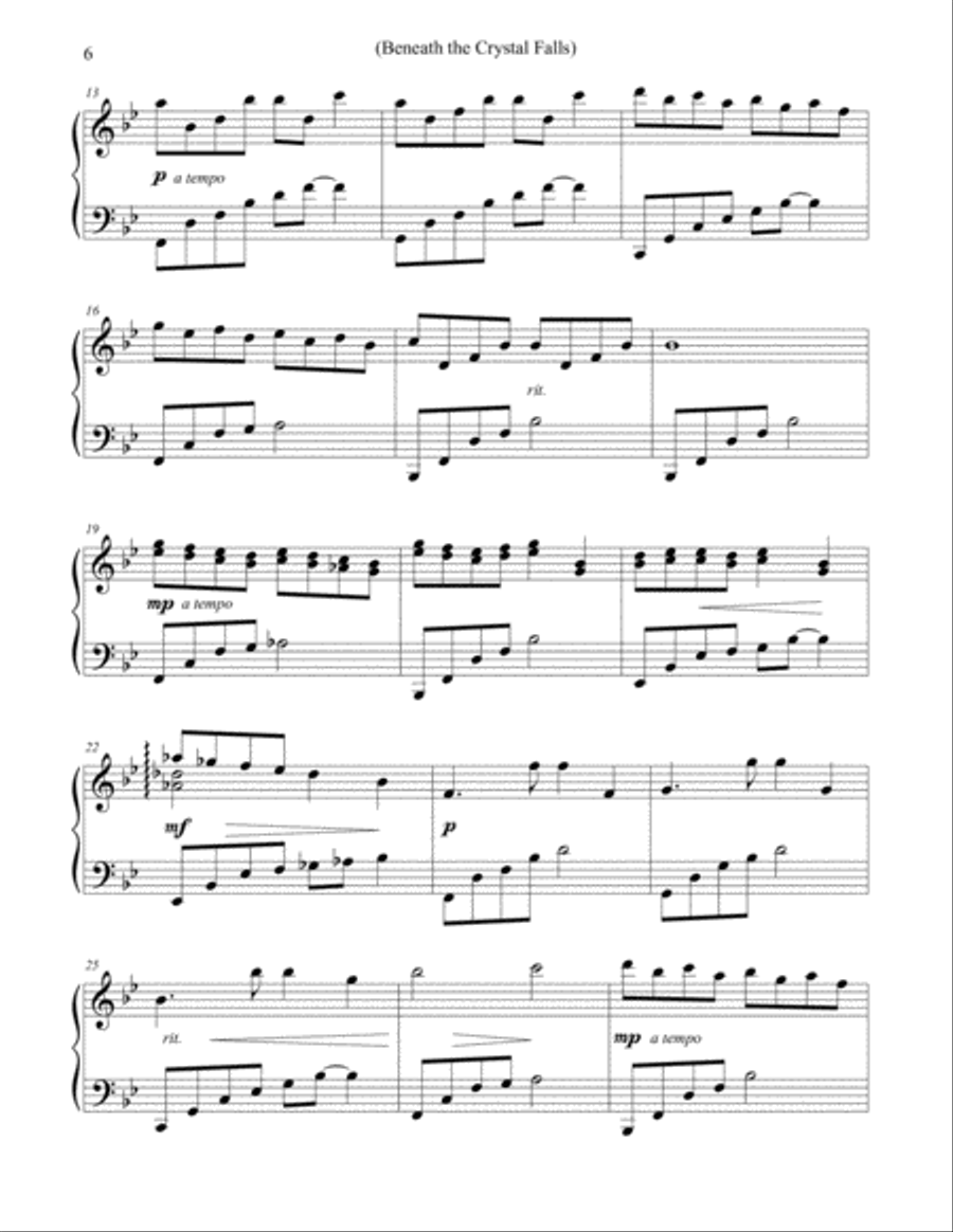 Relaxing & Romantic Piano, VOL. II Piano Solo scores gallery preview page 6