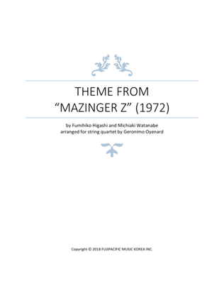 Book cover for Mazinger Z