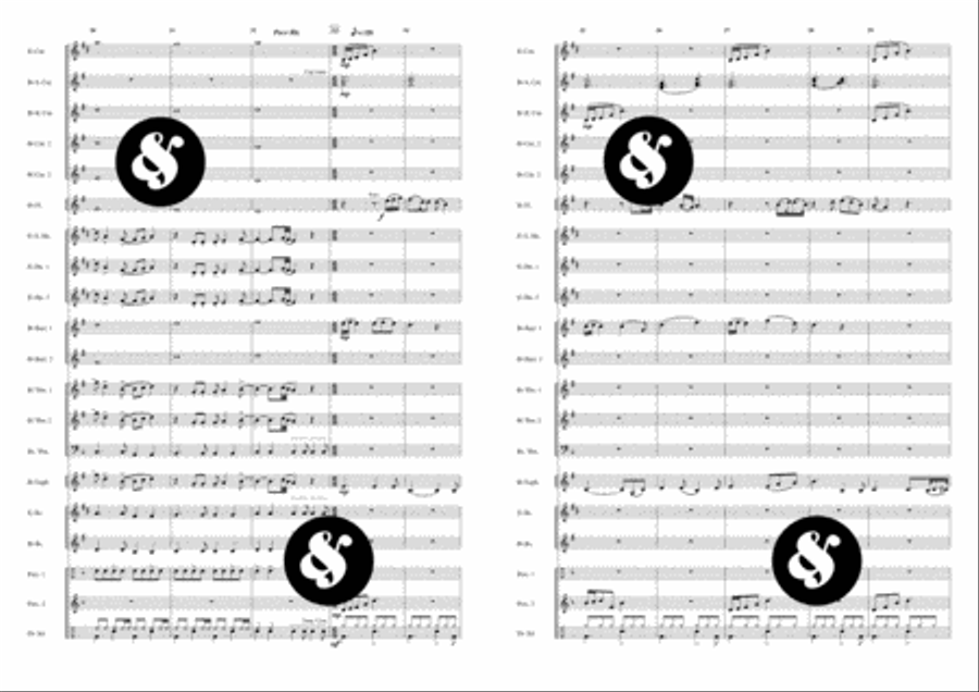 Elvis Presley: Suspicious Minds Brass Band scores gallery preview page 8