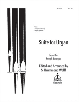 Book cover for Suite for Organ from the French Baroque