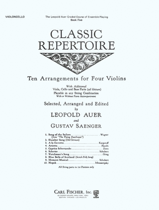 Classic Repertoire