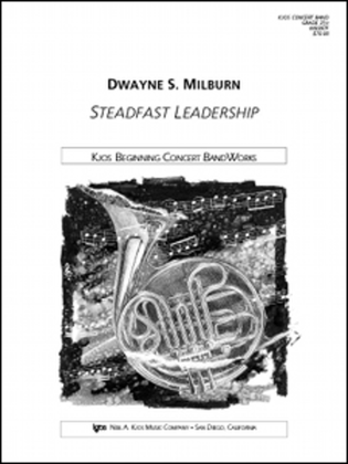 Book cover for Steadfast Leadership -- March - Score