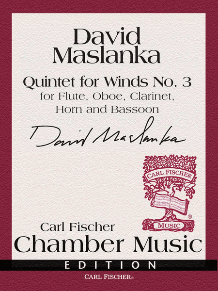 Quintet For Winds No. 3