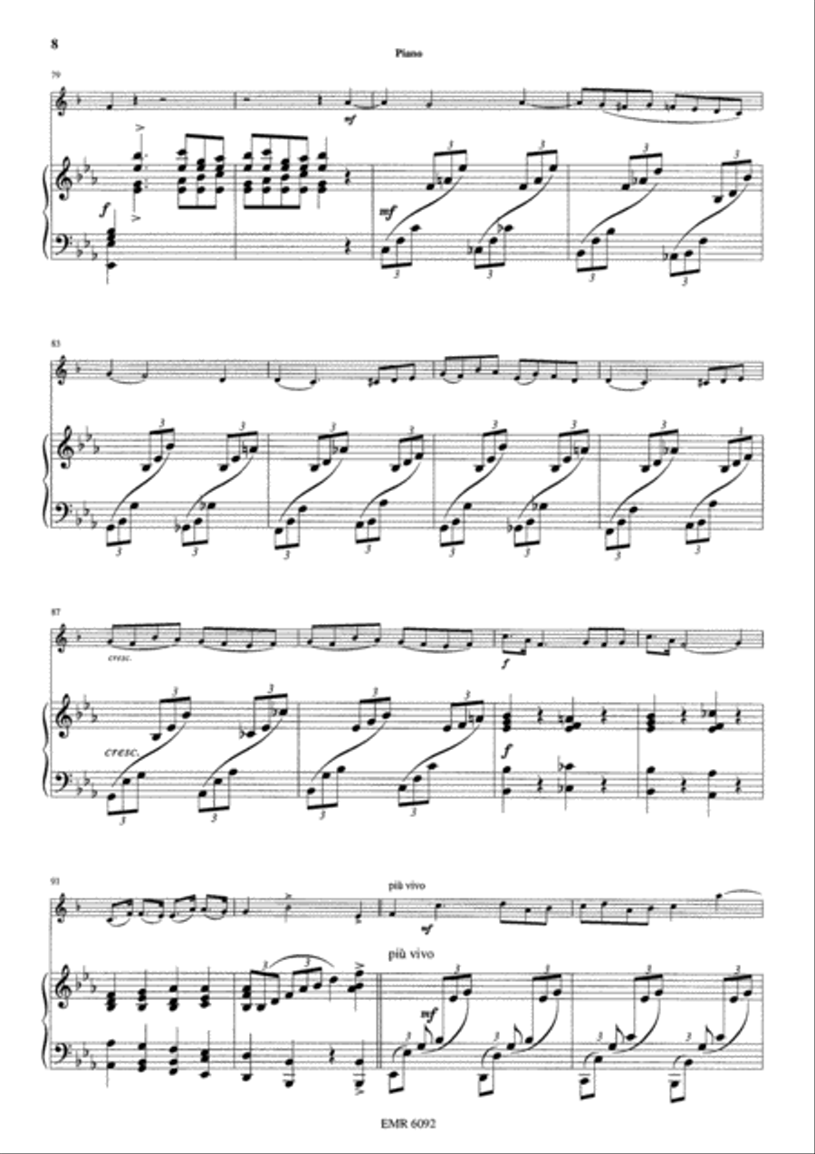 Sonate Op. 18 Cornet scores gallery preview page 8