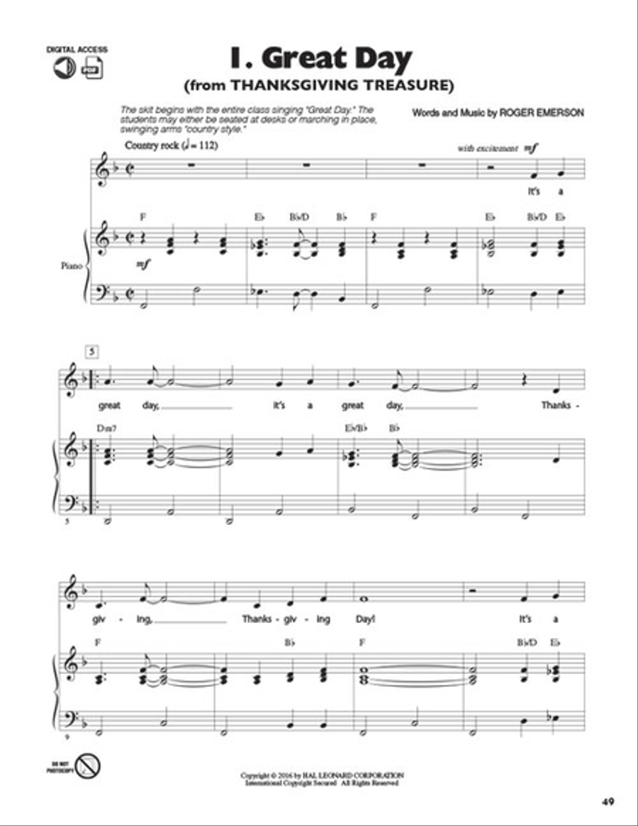 KidSkits Choir scores gallery preview page 5