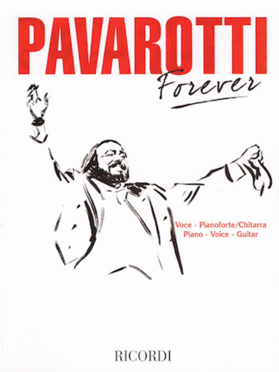 Pavarotti Forever Piano, Vocal, Guitar scores gallery preview page 1
