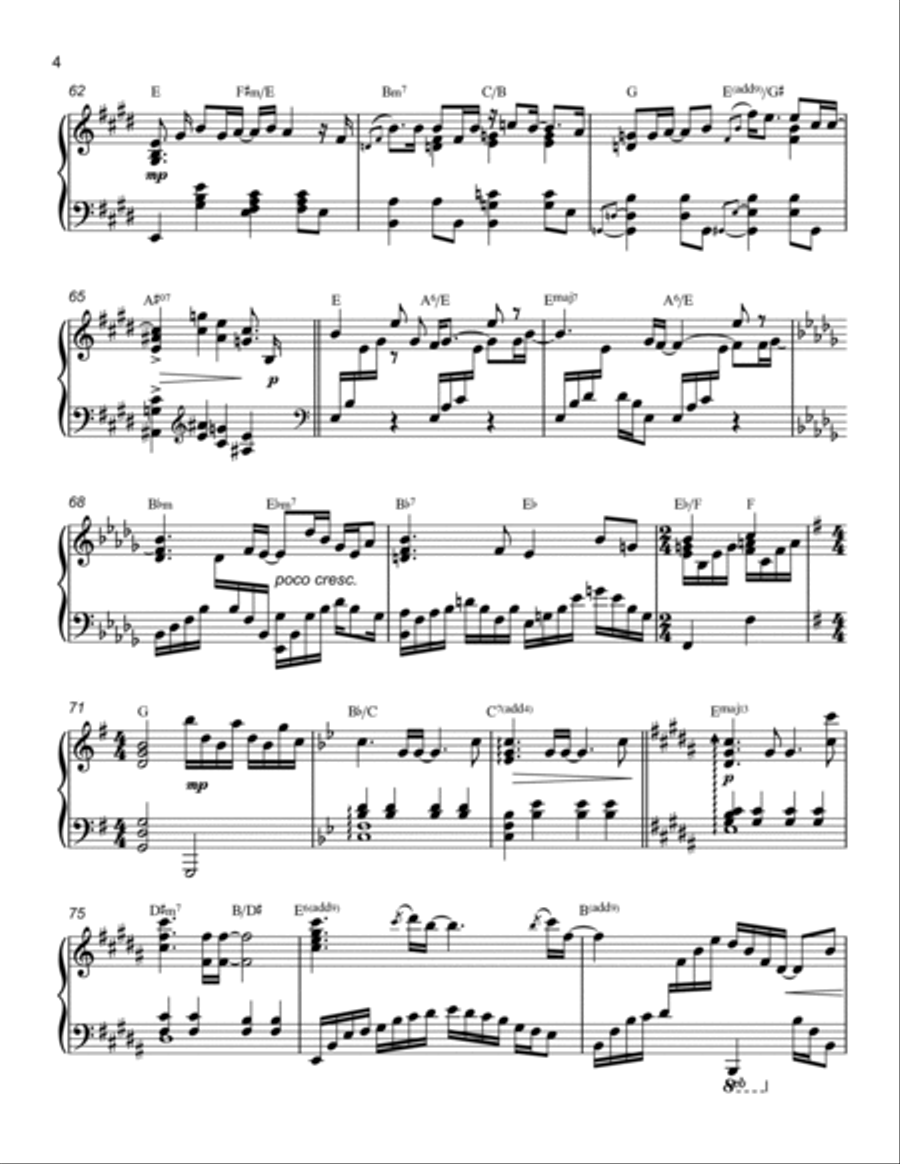 Firth Of Fifth Firth Of Fifth Piano Solo scores gallery preview page 4